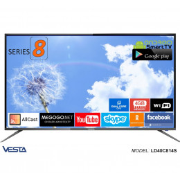 VESTA LD40С814S, CI DVB-C/T/T2 + AndroidTV 7.0