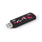 64Gb  USB3.0 GoodRAM UCL3 CL!CK BLACK  (R: 60 MB/s, W: 20 MB/s)