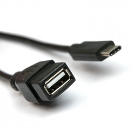 Cable Dialog HC-A6901 - OTG (Host) USB Type-C(M) - USB A(F), V2.0, 0.15m