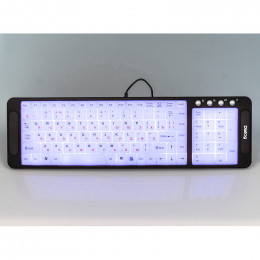 Tastatură cu iluminare din spate Dialog KK-L04 Black