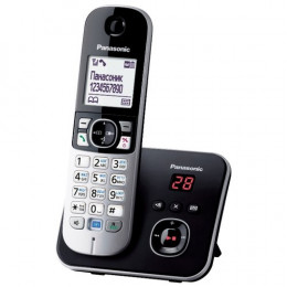 Радиотелефон Panasonic KX-TG6821UAB, Black, АОН, Caller ID