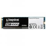 Kingston KC1000, M.2 NVMe SSD 480GB, PCIe3.0 x4 / NVMe1.2